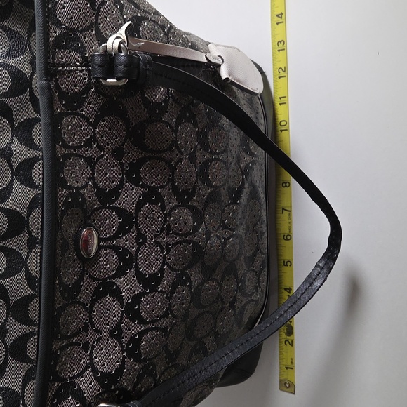 Coach Peyton Perforated PVC Zip Top Tote - Picture 5 of 10